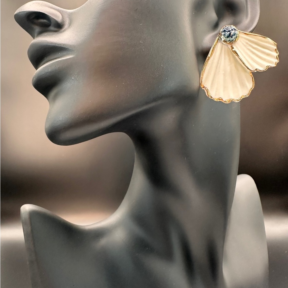 Handmade Luxury Ceramic Earrings – Unique, Lightweight, and Artistic Jewelry